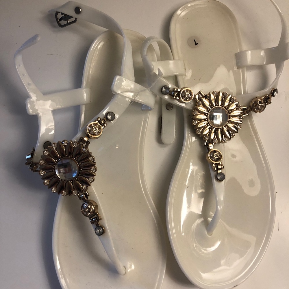 Open toed sandals from Mexico! Never worn, brand new.